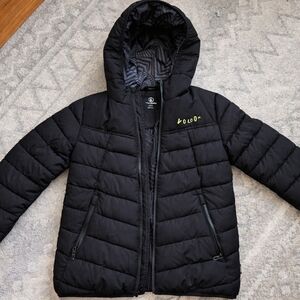 Volcom Kids Black Puffer Jacket
